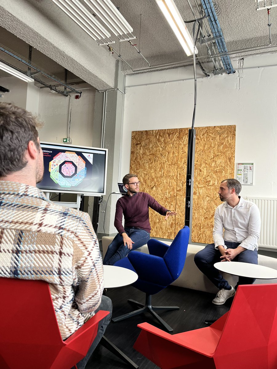 #MBADMB #UNITEC #Frenchtech 

La <a href="/FrenchTechBdx/">French Tech Bordeaux</a> nous accueille dans ses locaux ! 

<a href="/ArnaultChatel/">Arnault Chatel</a> 
<a href="/VincentMontet/">Vincent MONTET</a> 
<a href="/MBADMB/">mbadmb</a>