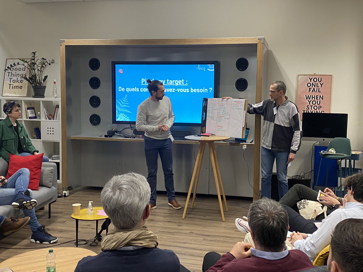 💡Atelier #ecosysteme : Les #innovateurs de @GRTgaz décortiquent les parties prenantes de leur projet pour identifier les #sponsors et les #detracteurs.