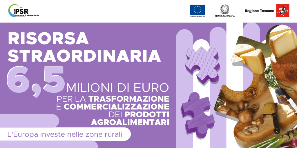 toscananotizie's tweet photo. A breve un bando per la trasformazione e la commercializzazione dei prodotti agricoli toscani. Domande dal 21 marzo al 27 giugno. E' rivolto alle #imprese ed agli imprenditori agricoli professionali.
▶️https://t.co/yMQjYDP7GF
@StefiSaccardi #PSRToscana #risorseeuropee https://t.co/ka3FZViFtS