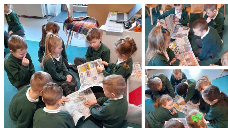 michell41904044's tweet photo. Year 2 are learning about the features of a newspaper report - alongside the current situation in Ukraine - with First News newspaper. #humanities https://t.co/NecTB37awN