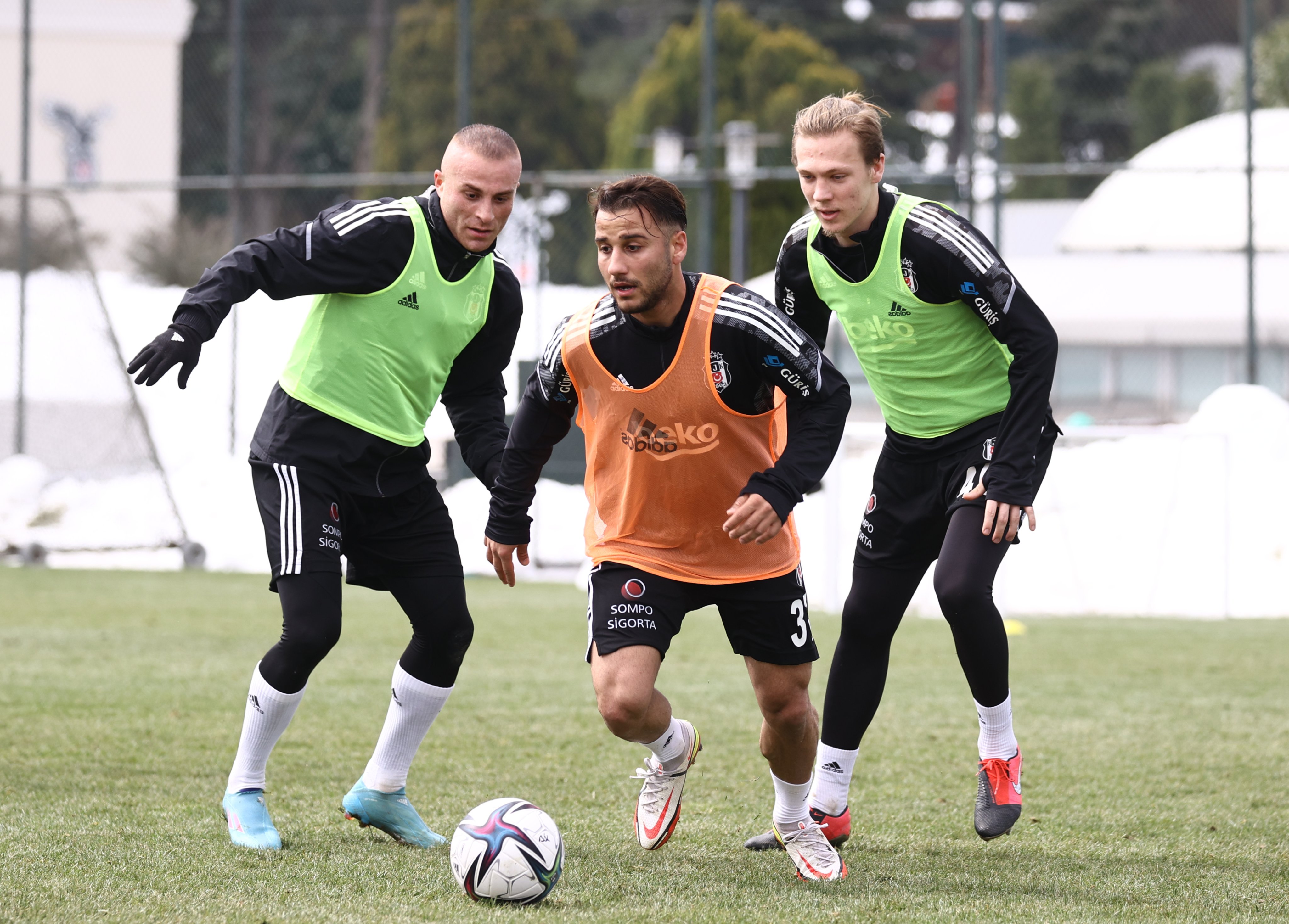 Beşiktaş İdmanından Bir Kare