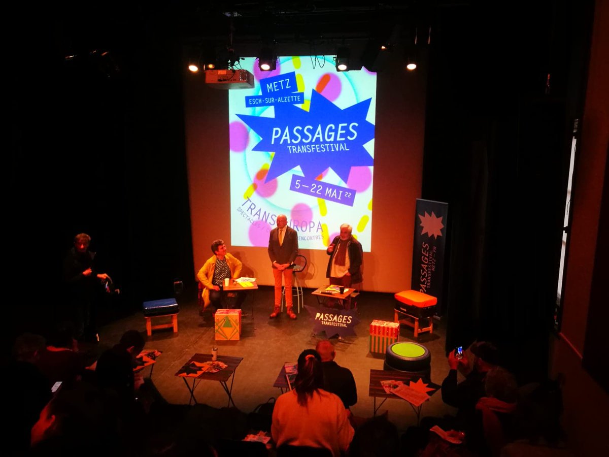 CiteMusicale's tweet photo. 🗞 Conférence de presse ce matin du #festival @PassagesMetz aux #Trinitaires pour la présentation aux #médias de l'édition "Transeuropa" qui se tiendra à #Metz du 5 au 22 mai 2022. 
Une riche programmation à découvrir ces prochains jours dans vos meilleurs journaux ! https://t.co/6xgZ5He4Rz