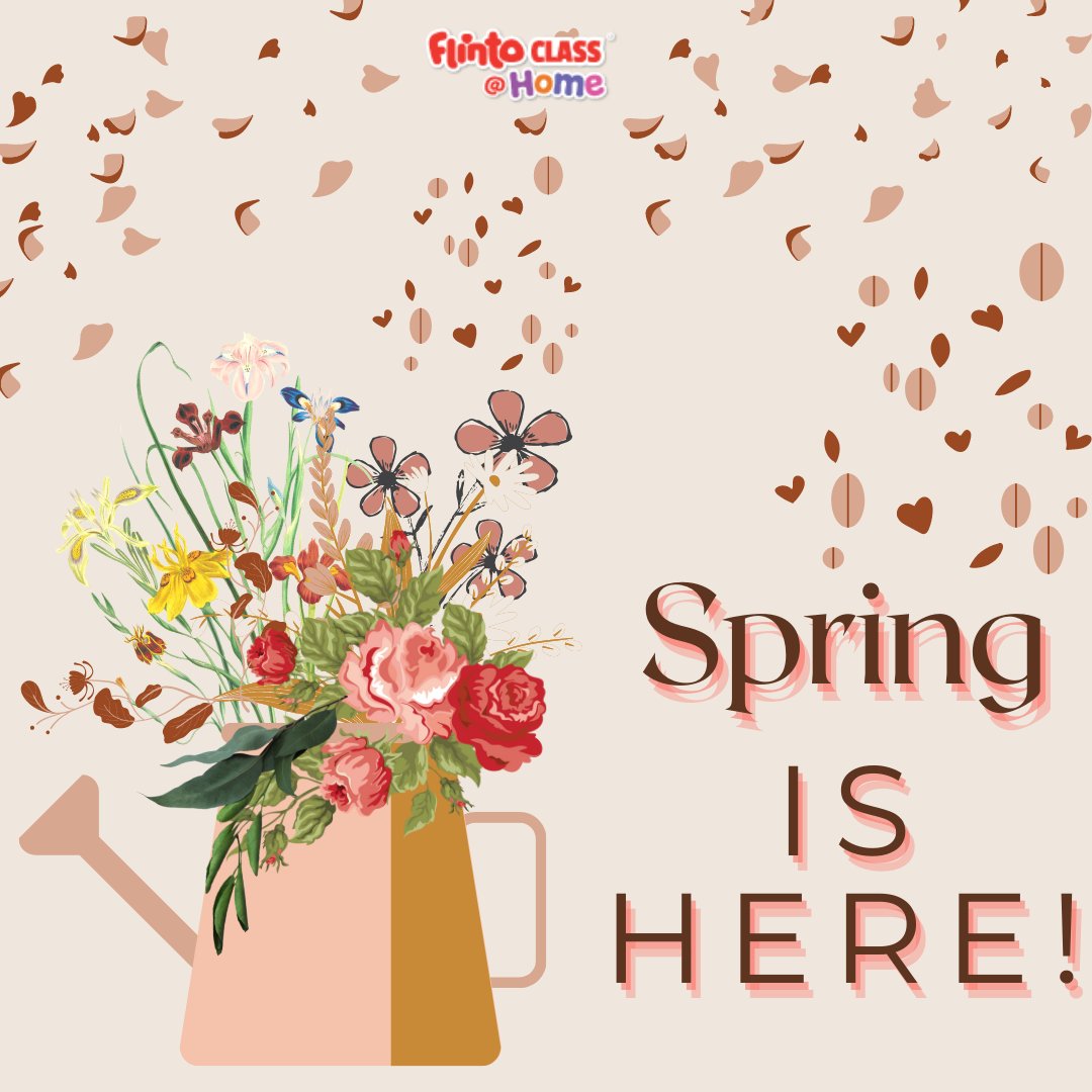 flintoclass's tweet photo. Spring has sprung and we love to talk about different seasons and embrace change at #Flintoclass🌺🌸🌻
Take this time to get outside with your kid so that they know the importance of being active and reap the benefits of fresh air and sunshine!
#spring #parentingtip #Parenting101 https://t.co/IgjbqxAnA3