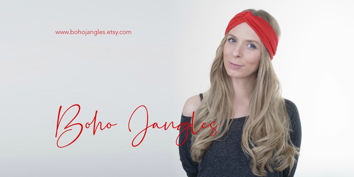 Gorgeous luscious red - totally loving this for my yoga sessions. Soft and comfy to wear and everything is handmade from <a href="/BOHO_JANGLES/">Boho Jangles</a> Check out the Red turban, plus lots of other styles  etsy.com/uk/listing/259… #fashion #yoga #exercise #gym #fitness #hair #hairstyles #trend