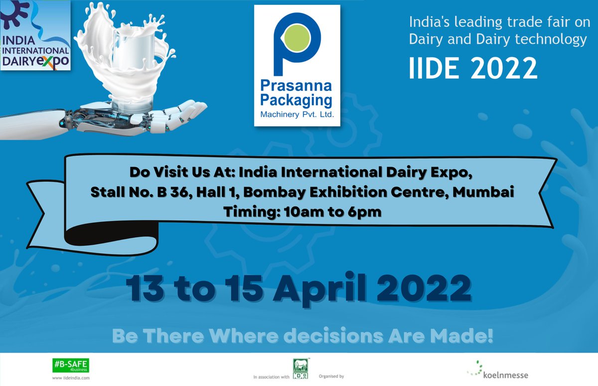 PPMPLThane's tweet photo. We are participating in this years IIDE!
Please do visit us on 13th-15th April Stall no. B 36 https://t.co/tUKMJoiSAr