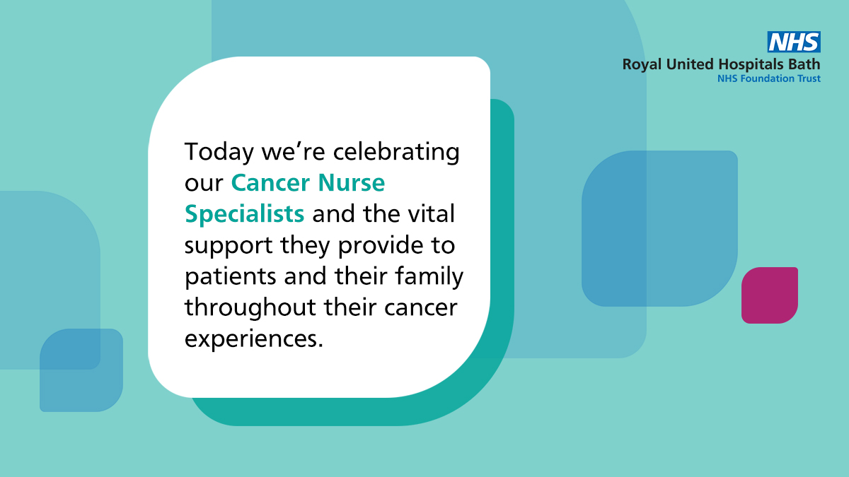 RUH Bath 🏥 on Twitter "Today is NationalCancerCNSDay and we’re celebrating our Cancer Nurse