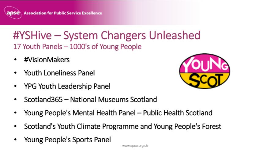apseevents's tweet photo. "Young people are much more at risk of poverty than they ever have been"
Elma Murray, APSE Local government Commissioner and former Chief Exec @North_Ayrshire, examines how we can integrate young people into local government decision-making #YSHive #apsediversity https://t.co/NFlOx6BG1k