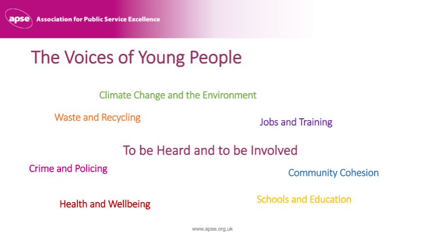 apseevents's tweet photo. "Young people are much more at risk of poverty than they ever have been"
Elma Murray, APSE Local government Commissioner and former Chief Exec @North_Ayrshire, examines how we can integrate young people into local government decision-making #YSHive #apsediversity https://t.co/NFlOx6BG1k