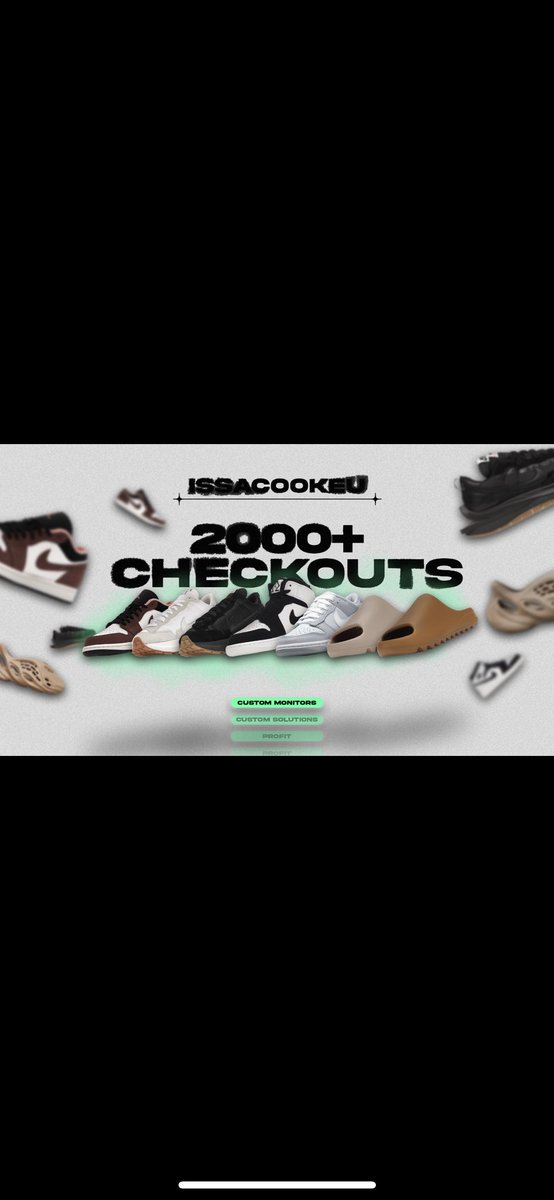 IssaCookEU's tweet image. March has already been a cookout for our users, want in the profits? Keep notifs on, restock towards end of month.