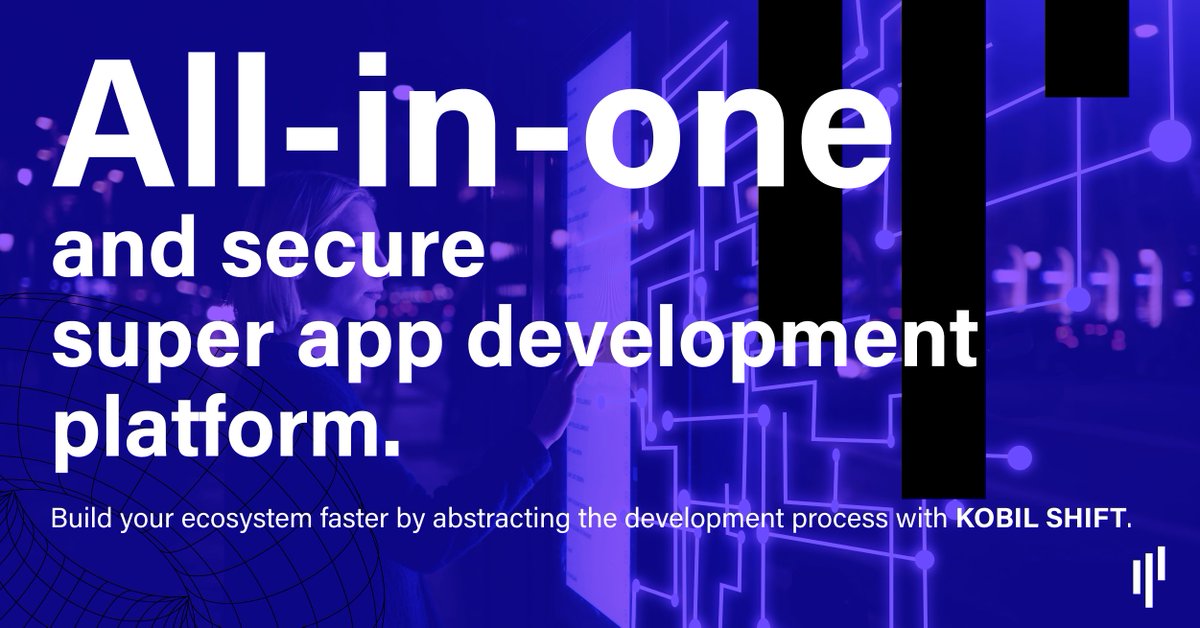WeareKOBIL's tweet photo. Super apps are confusing you?
It's big-time you meet KOBIL SHIFT.
KOBIL SHIFT enables your company to build its super app fast and with ease.

To learn more: https://t.co/P6e5XNPl5i

#KOBIL #KOBILSHIFT #platformeconomy #superapp #digitalsecurity #EcosystemEnablementPlatform https://t.co/sGtPyBLWTw