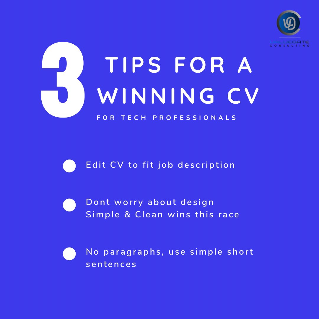 Value_Gate's tweet photo. Some tips gathered from our webinar for those who missed it. Is your CV up to date? https://t.co/LxmxhMDkAX