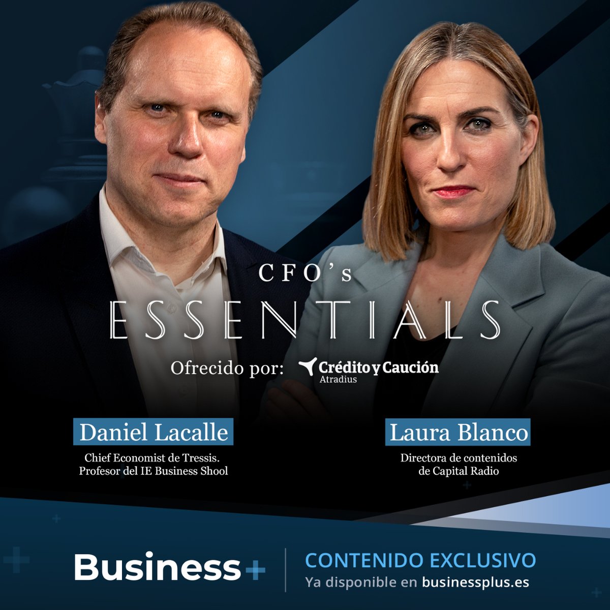 ¡¡ESTRENO!! ▶️ NUEVA #MASTERCLASS ¡¡Ya disponible!!
¿Cómo afecta la crisis geopolítica  y energética⛽🔆 a la #GestiónFinanciera de las empresas?
 ¡👉<a href="/dlacalle/">Daniel Lacalle</a> reflexiona junto a <a href="/78laurablanco/">Laura Blanco</a> en esta gran entrevista!

▶️businessplus.es/evento/como-af…