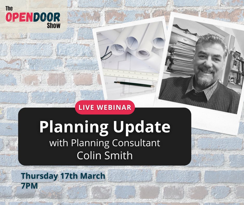 propertyCEO (@property_ceo) on Twitter photo It’s the job of people like Colin Smith to keep up to date on the ins and outs of planning changes so we don’t have to! Join us this Thursday from 7pm for a free webinar on the latest opportunities for developers.
register.gotowebinar.com/register/85847… #ukproperty #propertydevelopment It’s the job of people like Colin Smith to keep up to date on the ins and outs of planning changes so we don’t have to! Join us this Thursday from 7pm for a free webinar on the latest opportunities for developers.
register.gotowebinar.com/register/85847… #ukproperty #propertydevelopment