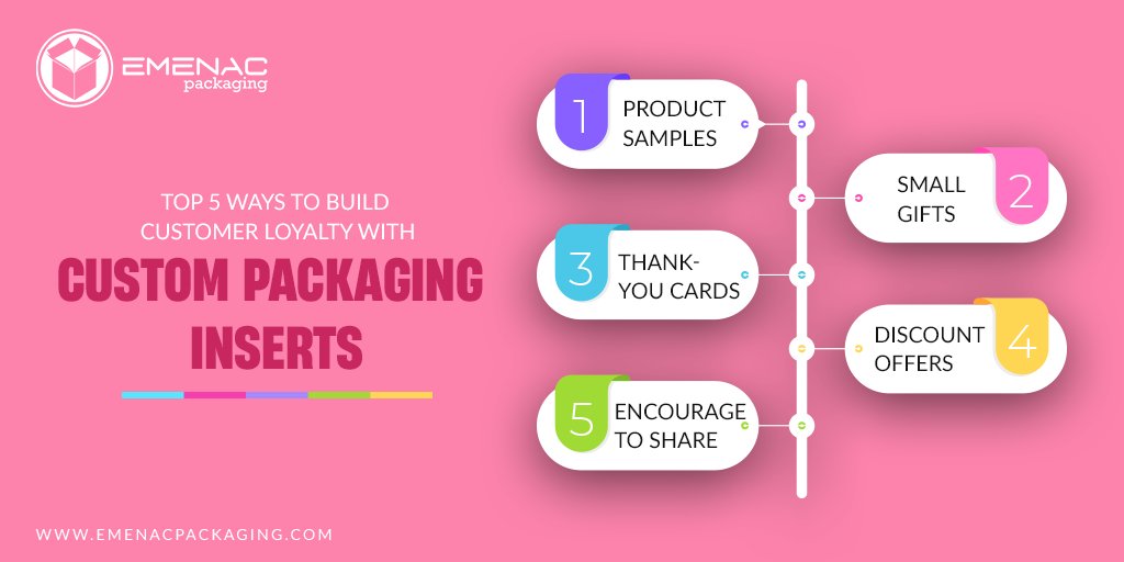 EmenacPackUSA's tweet image. Custom packaging inserts are a simple way to thank your clients with a gift of appreciation that also entices them to make a future purchase💯
Visit our blog: bit.ly/3w4HAVm

#custompackaginginsert #insertboxes #packaging #packagingdesign #custombox #EmenacPackagingUSA