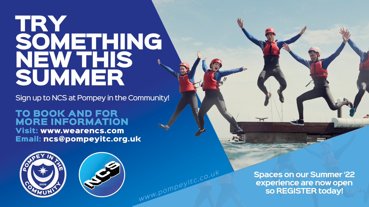 The NCS programme offers young people, aged 16-17, a once in a lifetime opportunity to develop skills and take on new challenges that will set them up for adult life. 
#NCS #sjccommunity #stjohnscollegesouthsea #wherestudentsthrive