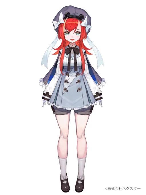 このたびWorld  Connect  Project所属の『マーナ・ポプリ』ちゃんをデザインさせていただきました。
可愛いボクっ子ですどうぞよろしく～( '◡` )۶ https://t.co/jiBJnt75eO 