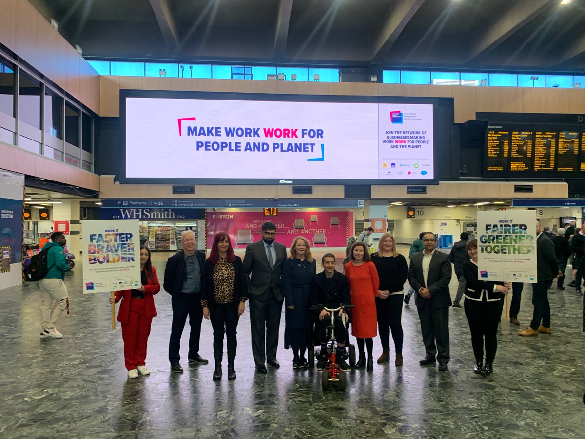 BITC's tweet photo. Today we're joined by our 40th Anniversary Partners who have supported the launch of our #MakingWorkWork campaign, designed to encourage companies to be #FasterBraverBolder in their #ResponsibleBusiness actions. Joining BITC is easy - find out how: https://t.co/tWmcIuAZIA #BITC40 https://t.co/WGtAsuwBok