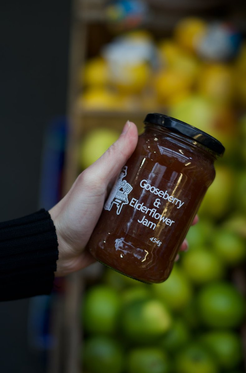 Have you tried our mouth-watering Gooseberry and Elderflower jam - one of many yummy jams in our store 🥰