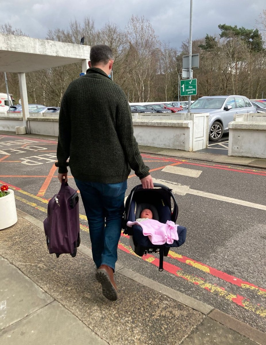 AdamBessent's tweet photo. Myself and @jemmajj have handed out another lifetime deal. Signed Sun 13th Mar at 8.43am. Nearly a 5 year wait to get this one done due to some serious sleep contract breaches with our first signing. In that time I've also embraced the Dad cardigan.
#3pointsSaturday #3girlsSunday https://t.co/HFnVdHpKRf