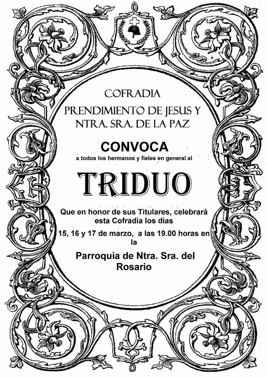 Agenda cofrade de #Mérida