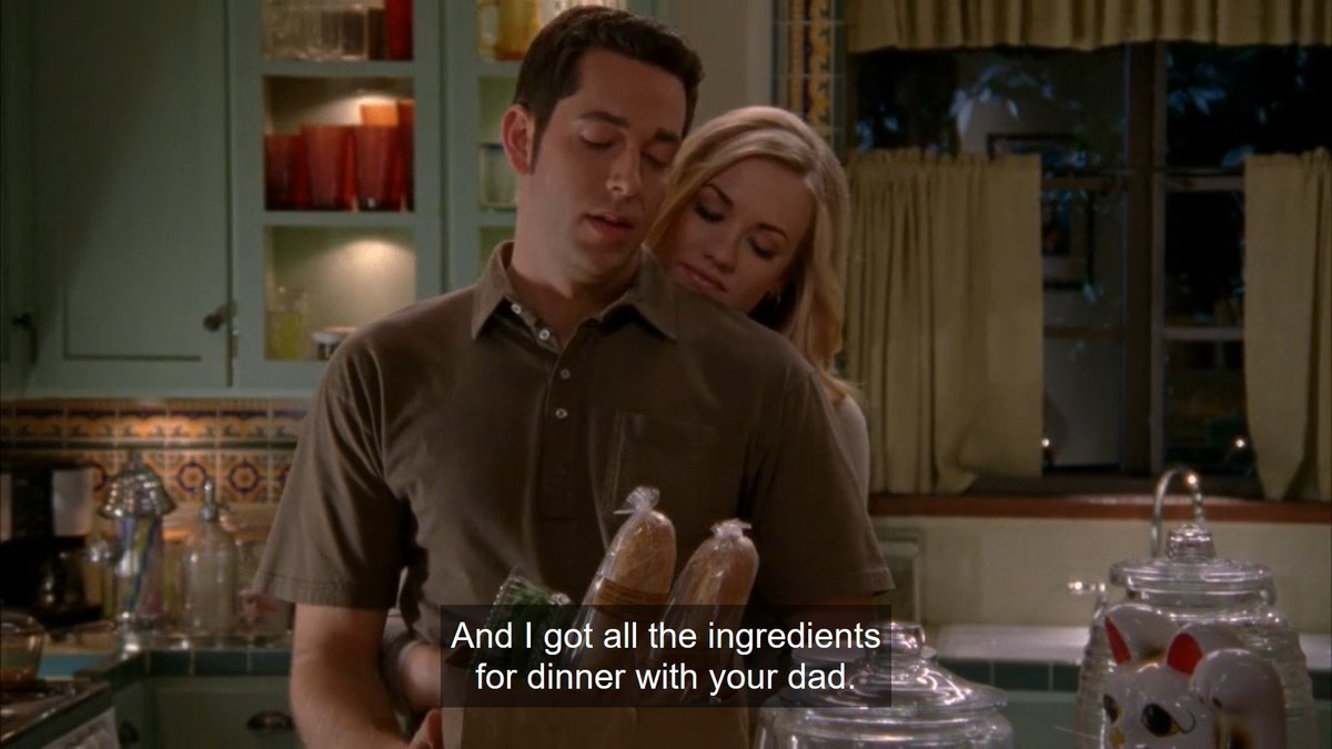 sarahwclkers's tweet photo. chuck thinks everyone’s favourite dish is his chicken pepperoni bc it’s the only dish he knows how to make 😭 https://t.co/tr4abGo0mP