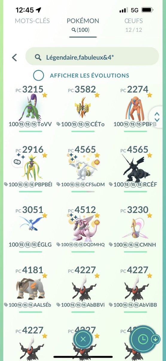 Caught a second hundo therian tornadus and my 100th hundo legendary ! 🥳🥳  #PokemonGo #hundo #Tornadus