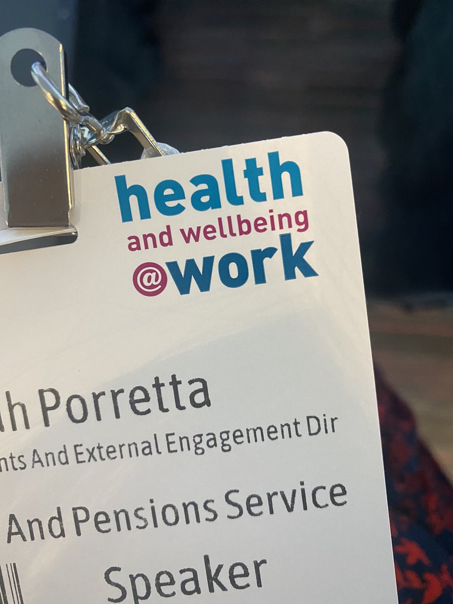 At the <a href="/HWatWork/">Health & Wellbeing at Work 2025</a> conference. Done my 10,000 steps navigating the NEC, now time to talk #ukfinancialwellbeing