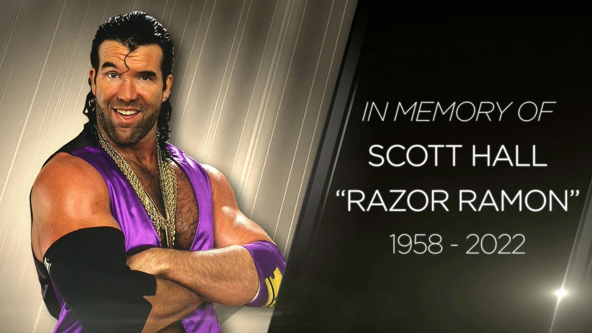 LpTivan's tweet photo. My heart is broken. You were the reason I watched wrestling. I love you Razor Ramon !

#RIPScottHall #RazorRomon #WWERaw https://t.co/MoiJTgj4xz