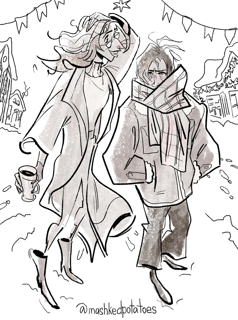 mashkedpotatoes's tweet photo. Snow falling down on my dirty old town ❄️🎄
#levihan #aot #snk #fanart #anitwt https://t.co/UF7tpOA3gI