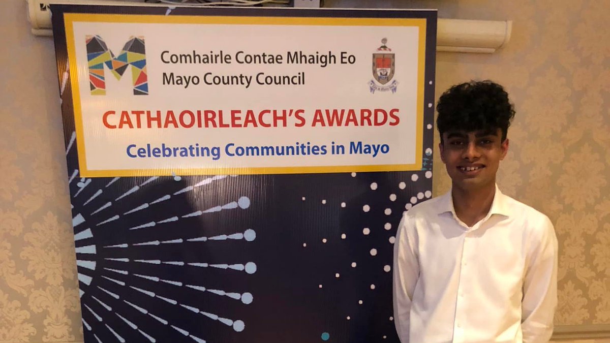 Claremorris student wins prestigious award con-telegraph.ie/2022/03/15/cla… @StColmansC @MayoCoCo #Mayo #climateaction