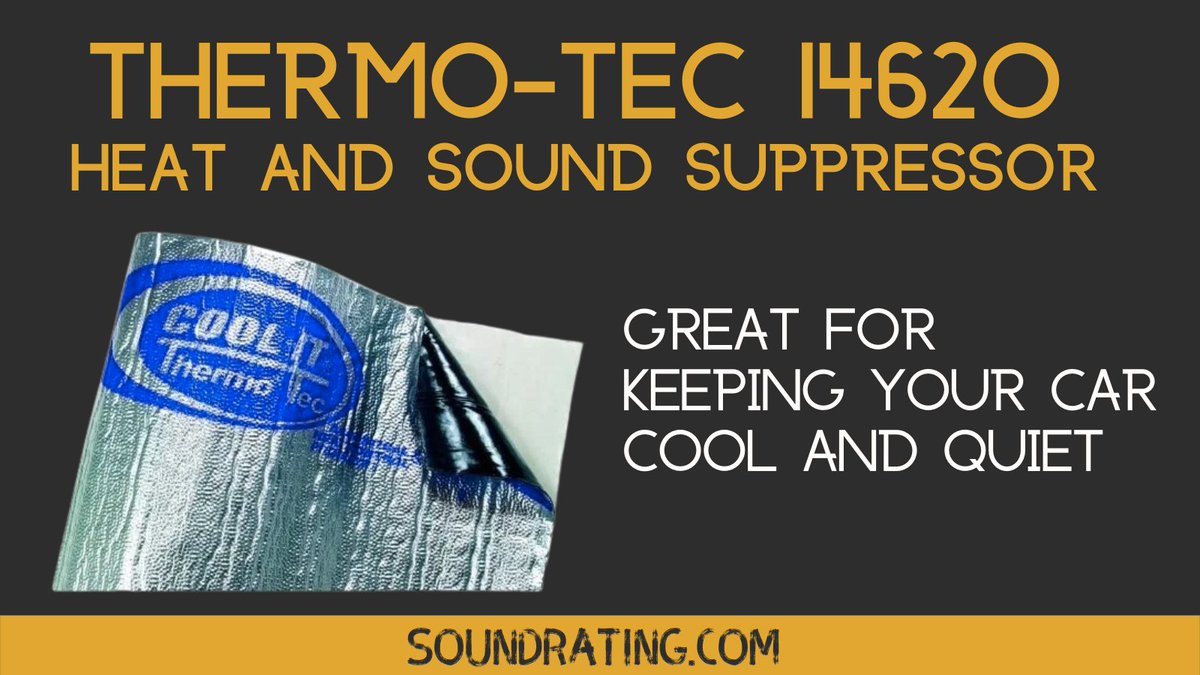 Thermo-Tec 14620 Heat and Sound Suppressor – Great for Keeping Cool and Quiet
soundrating.com/best-sound-dea…

#audiophile #soundproofing #sounddeadening