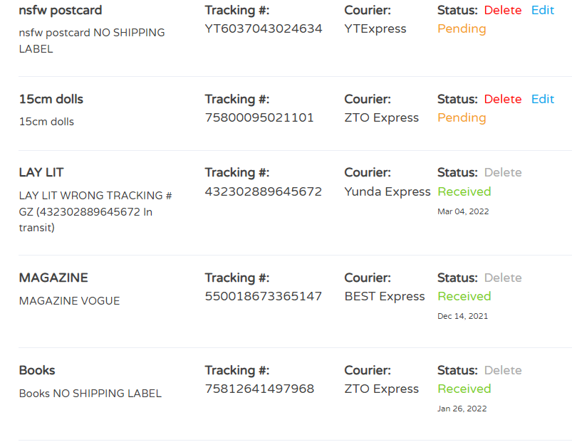 BaeksuShopPh's tweet photo. BAEKSU SHOP PH UPDATES

Apologies for the late responses po but here's the updates of your orders.

CHINA Pasabuy
- I am still waiting for their update sa mga items na dumating sa PH warehouse since partial items palang ang nadating dito. Please see SS of those items. https://t.co/LLWDlbkR7G