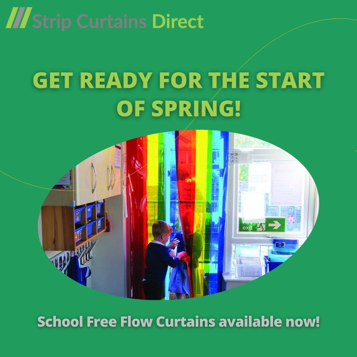 strip_curtainsD's tweet photo. Spring is approaching, with more opportunities for outdoor play. With School Free Flow Curtains, pupils have easy access outdoors whilst also controlling the temperature of the classroom

See our range here:

https://t.co/9sIzkvlVPH

#spring #school #pvc #stripcurtainsdirect https://t.co/7MvB204dSl