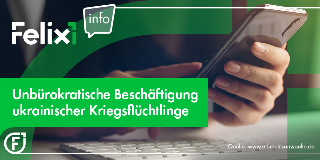 felix1_de's tweet image. Am 03.03.2022 hat der Rat der EU-Außenminister die Anwen­dung der soge­nann­ten „Mas­senzu­strom­­sricht­li­nie“ beschlossen!

👉 Mehr Infos: etl-rechtsanwaelte.de/aktuelles/unbu…

#felix1 #info #news #krieg #ukraine #flüchtlinge #politik #jobs #job #arbeit