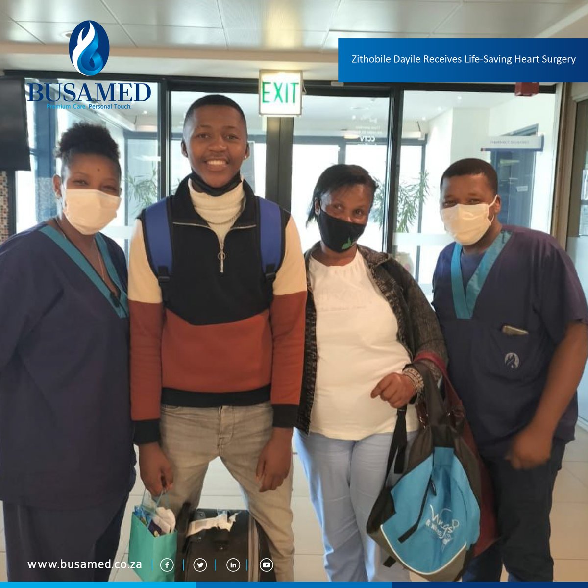 busamed's tweet photo. Zithobile Daylie (17) finally receives life-saving heart surgery. The teen endured 16 years on the Congenital Heart Disease waiting list #Busamed #PeloFoundation #WingsandWishes https://t.co/lVoCfBerif https://t.co/yj5T2Gnkvc