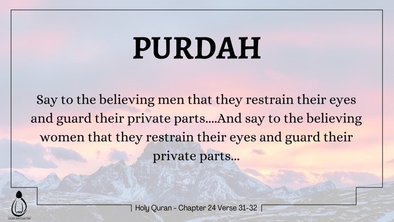 quran verses about hijab