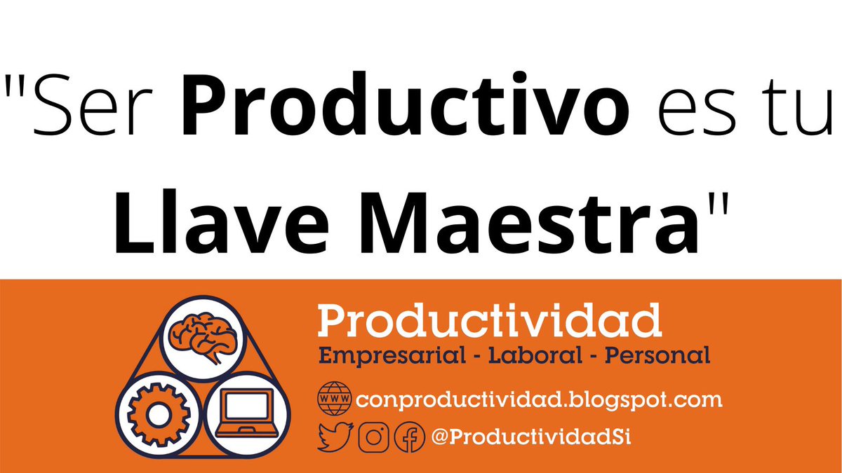 Productividad tweet media