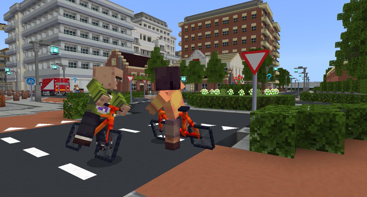 Team Workbench (@teamworkbench) on Twitter photo We created an interactive #Minecraft world for <a href="/VeiligVerkeer/">Veilig Verkeer Nederland</a> (Safe Traffic the Netherlands) where pupils practise traffic situations and 21st century skills. 🚲🚗
In collaboration with <a href="/IamProgrez/">iamProgrez</a> & <a href="/IT_Randsteden/">IT Randsteden</a>
Learn more:
team-workbench.com/broekpoort
#VVNMinecraft We created an interactive #Minecraft world for <a href="/VeiligVerkeer/">Veilig Verkeer Nederland</a> (Safe Traffic the Netherlands) where pupils practise traffic situations and 21st century skills. 🚲🚗
In collaboration with <a href="/IamProgrez/">iamProgrez</a> & <a href="/IT_Randsteden/">IT Randsteden</a>
Learn more:
team-workbench.com/broekpoort
#VVNMinecraft