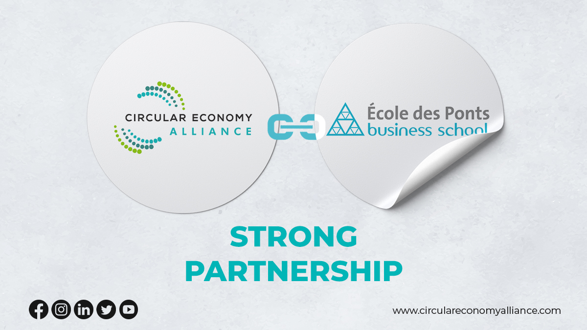 We’re proud to be partnering with <a href="/Pontsbschool/">École des Ponts Business School</a> , a renowned institution focused on Circular Economy providing research and data driven learning in the domain 🎓. The aim? One! To disrupt the current linear system, reskill &amp; upskill the global workforces.
#Circulareconomyalliance