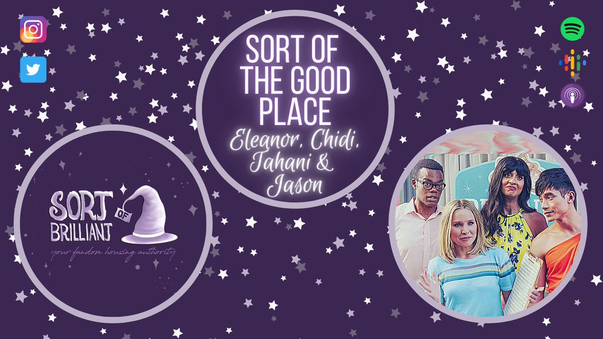 SOB_pod's tweet photo. 🟢Welcome! Everything is fine.🟢
This is #TheGoodPlace. You've earned enough points to hear us sort #EleanorShellstrop, #ChidiAnagonye, #TahaniAlJamil and #JasonMendoza. You're not being tortured here, we promise! Just sit back and listen to us sort.
https://t.co/NTNhJ5jSR4 https://t.co/Kf8XOHvh9k