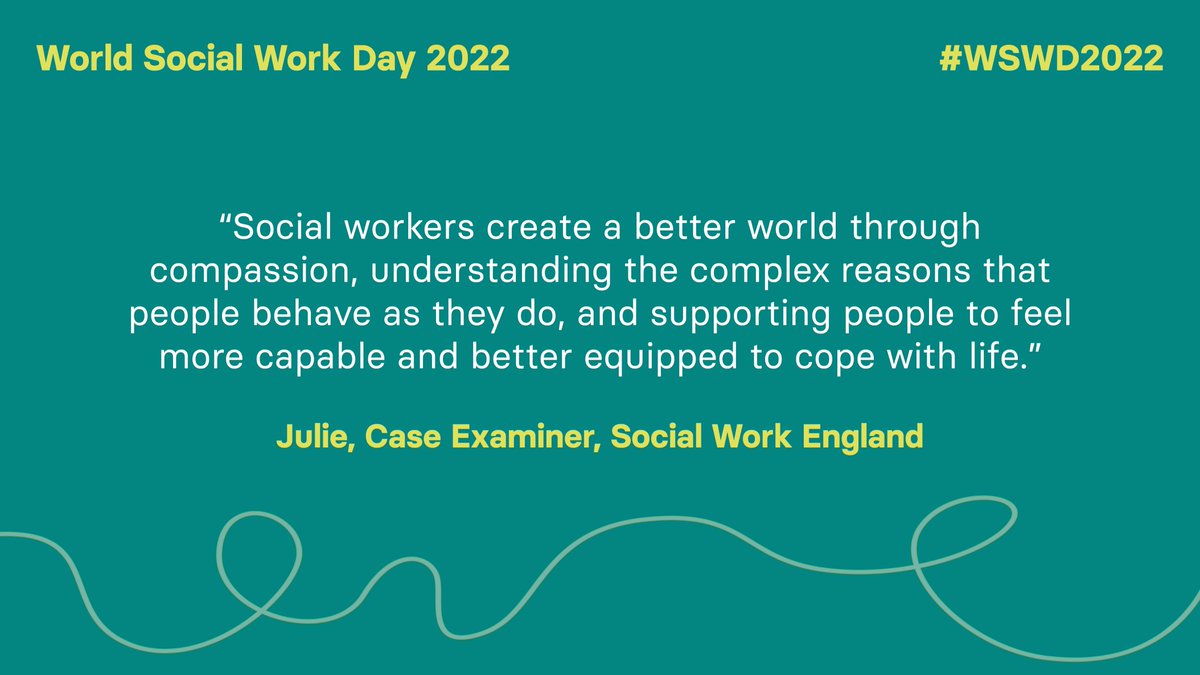 SocialWorkEng's tweet photo. This #WorldSocialWorkDay, we asked social workers and people with lived experience “how do social workers create a better world?”

Read the responses: https://t.co/A0vIoiwZBt #WSWD2022 https://t.co/eGvzhk0Suv