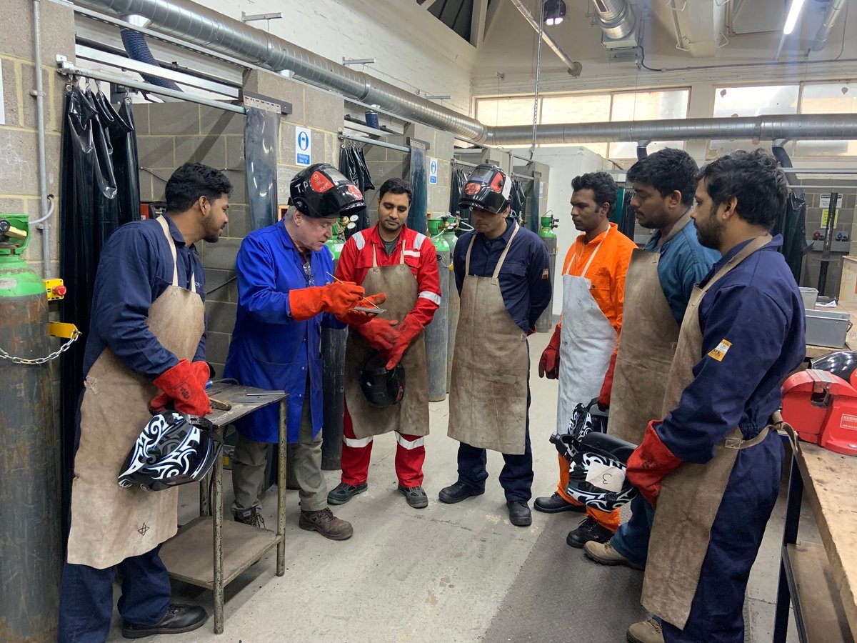 ssmarineschool's tweet photo. Our overseas @school_marine Indian students are currently undergoing Phase 2 Skills Workshop Assessment in South Shields, as part of their experienced seafarer training. 

For upcoming course dates, please email our team at  📧 mmeng@stc.ac.uk  or 📧 info@smeindia.org.in https://t.co/lGiKy9XsOZ