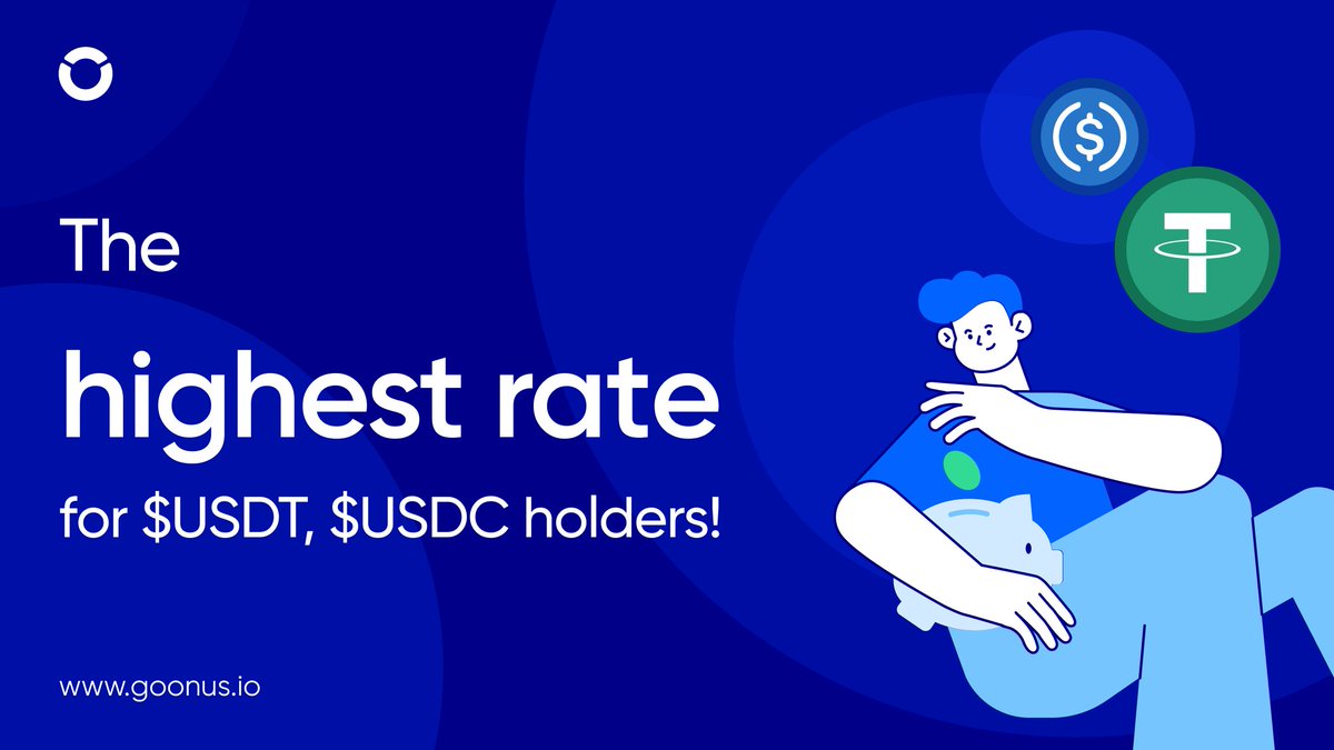 ONUSFinance's tweet photo. The highest rate for $USDT, $USDC holders!

Storing from 10 USDT or 10 USDC on the #ONUS_app and earn 6.2% per year, equivalent to 0.0165% every day. 

👍 #ONUS app - well earning when you are sleeping! 🥱💤

🕹 Free register: https://t.co/W5A9bMWRaj https://t.co/w70iuVKzwK
