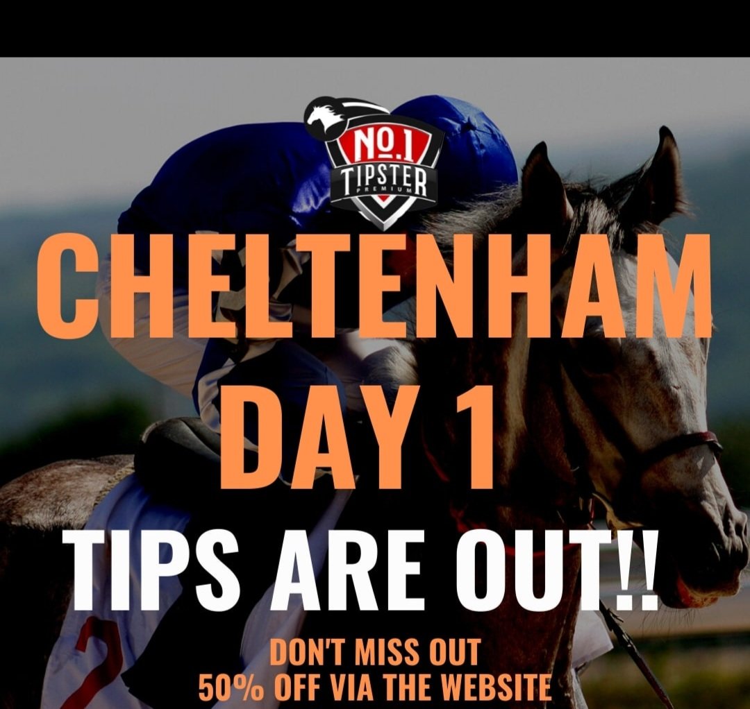 bet_confidence's tweet photo. Who's ready for Cheltenham?

We are!

Our Tips are already posted &amp; the Premium channels are buzzing!

50% off your first month, so only £12.50 for all Cheltenham horse 🐎 selections plus you get football ⚽️ &amp; dogs 🐕 too. 

Please go to https://t.co/THzTDRjcr0 for the links 🚀. https://t.co/HBNEnSQzHa
