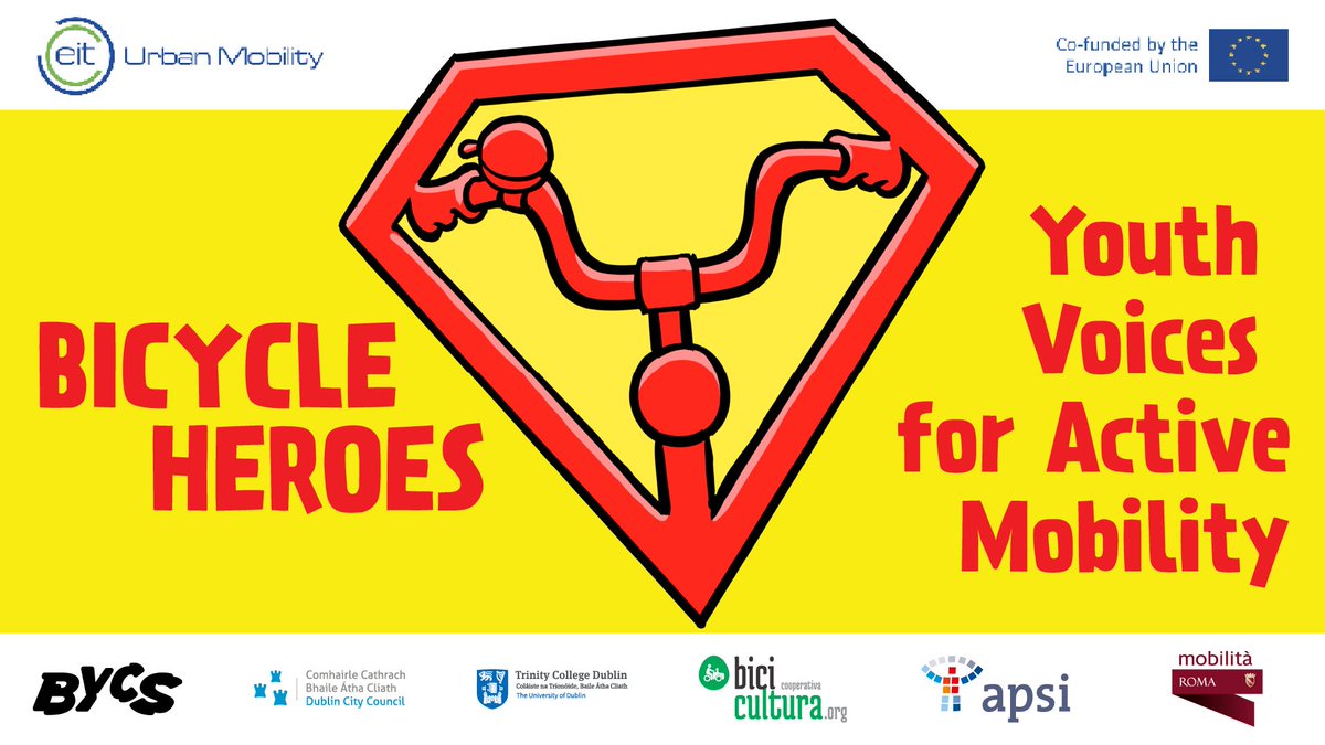 🚲👣👭🎒<a href="/romamobilita/">Roma Mobilità</a> con #BicycleHeroes promuove la mobilità attiva nelle scuole medie, attraverso la progettazione di percorsi ciclabili urbani e la mobilità attiva.

👉Per saperne di più: bit.ly/3tcMTAw