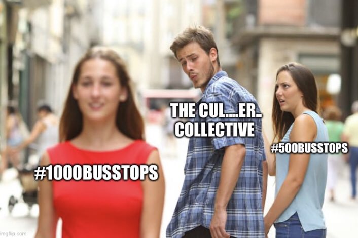 SMase75's tweet photo. @MrJHessel #500BusStops https://t.co/WuPWBnR2Py