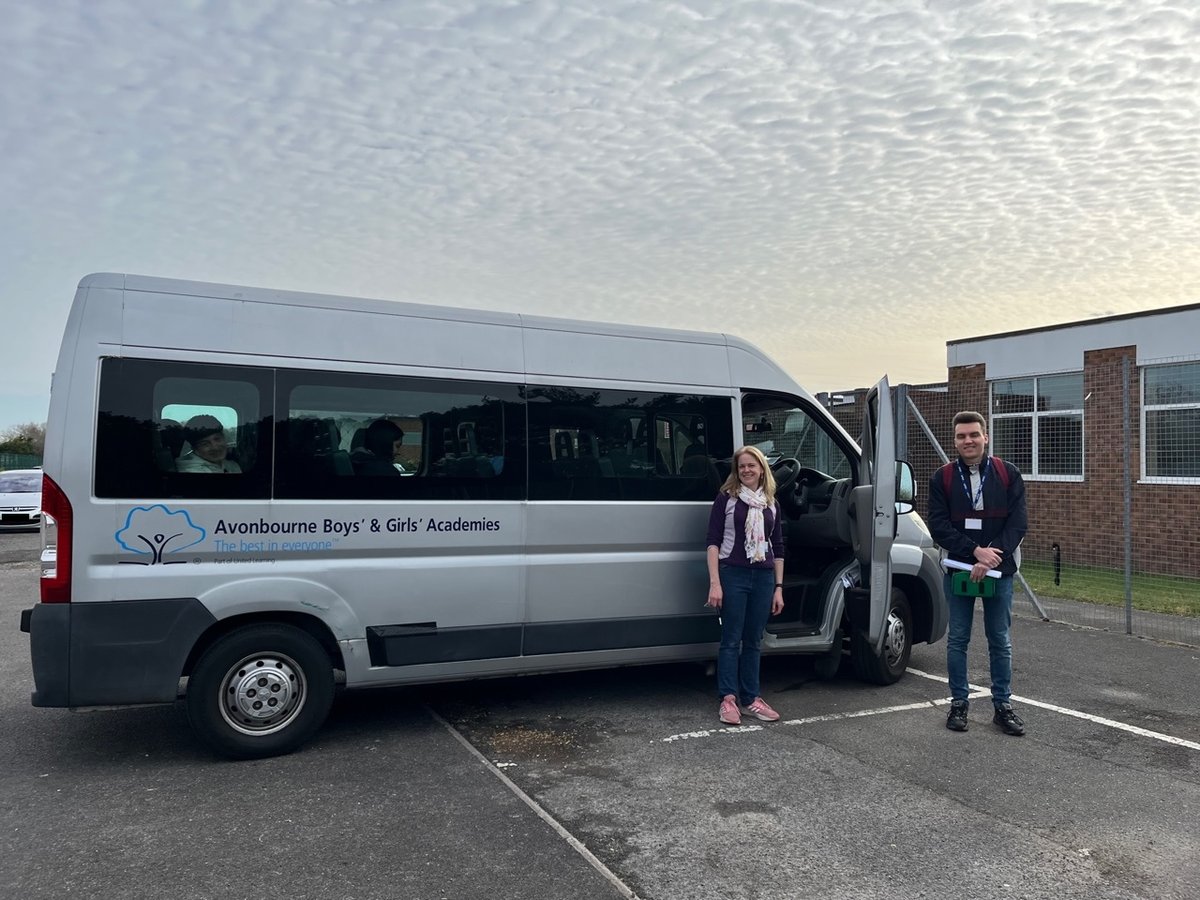 An early start for our Year 12 Geographers, great to be out and about again on the first of 3 fieldtrips to Wimborne St. Giles and Westbourne! #USFproud #AVBproud <a href="/AvonbourneUL/">Avonbourne Boys' and Girls' Academies and USF</a> <a href="/avo_geo/">Avonbourne Geography</a>