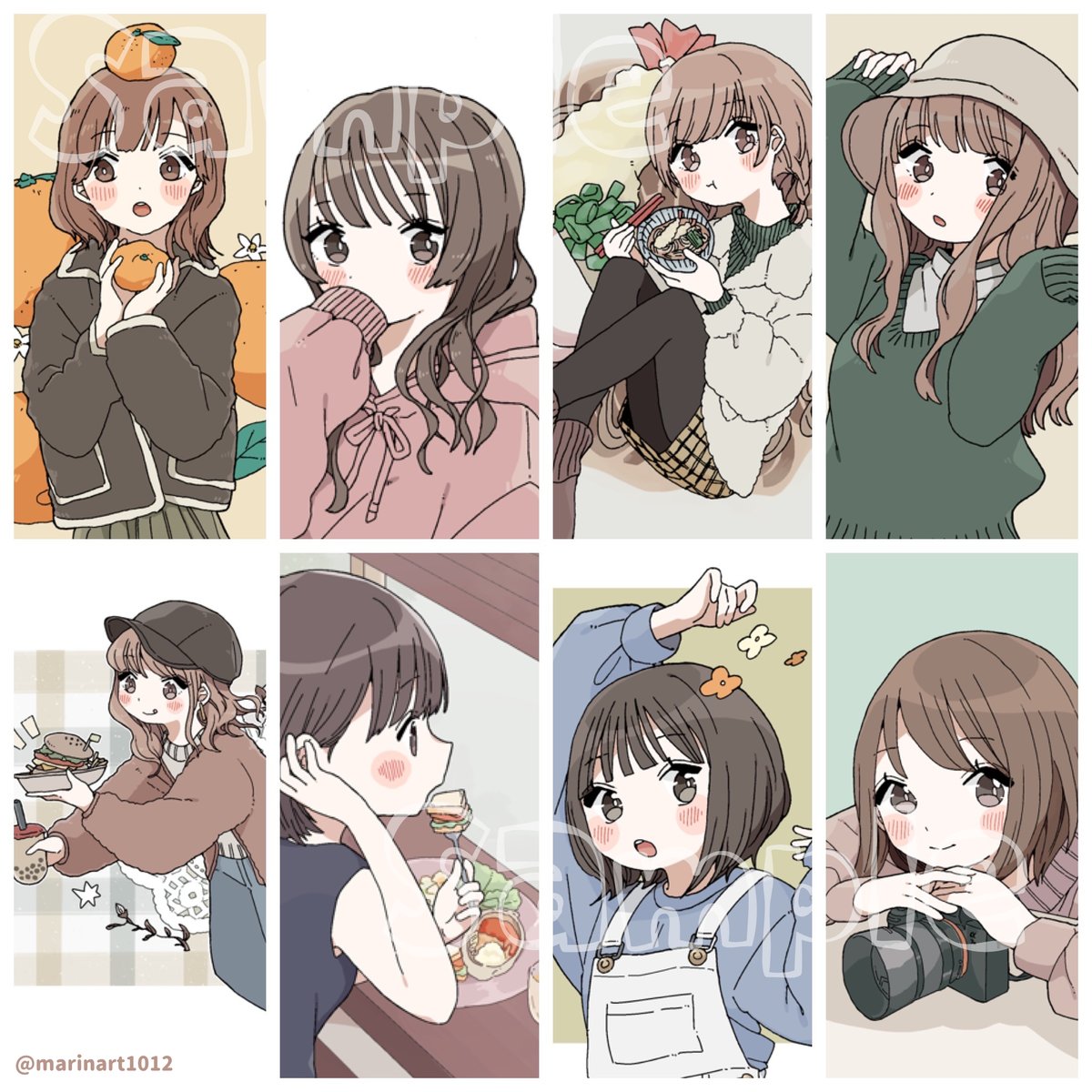 個人様 企業様からのイラストご依頼を募集しております アイコンイラスト カ 毬那 Marina Illustratorの漫画