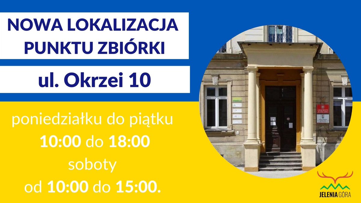 ❗️Przypominam o nowej lokalizacji punktu zbiórki. 

Zbieramy żywność, kosmetyki, chemię gospodarczą, wodę, leki. 
#StandWithUkraine #solidarityWithUkraine