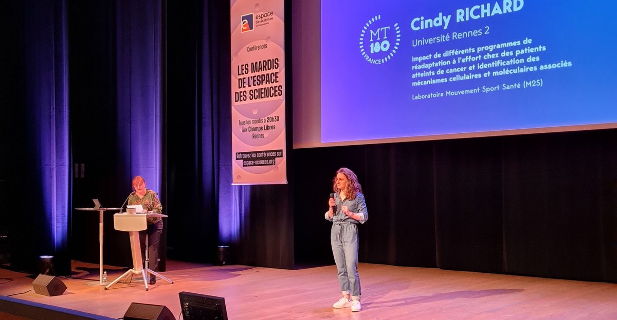 UnivRennes_2's tweet photo. La finale interrégionale #MT180 de l'École des Docteurs Bretagne Pays de la Loire, c'est demain à 19h. Cindy Richard représentera l'Université Rennes 2. On l'encourage ! Rendez-vous en ligne : https://t.co/mlqkP6aKSQ
Et bonne chance aux 14 autres candidat·e·s ! https://t.co/BZNPvx11aB